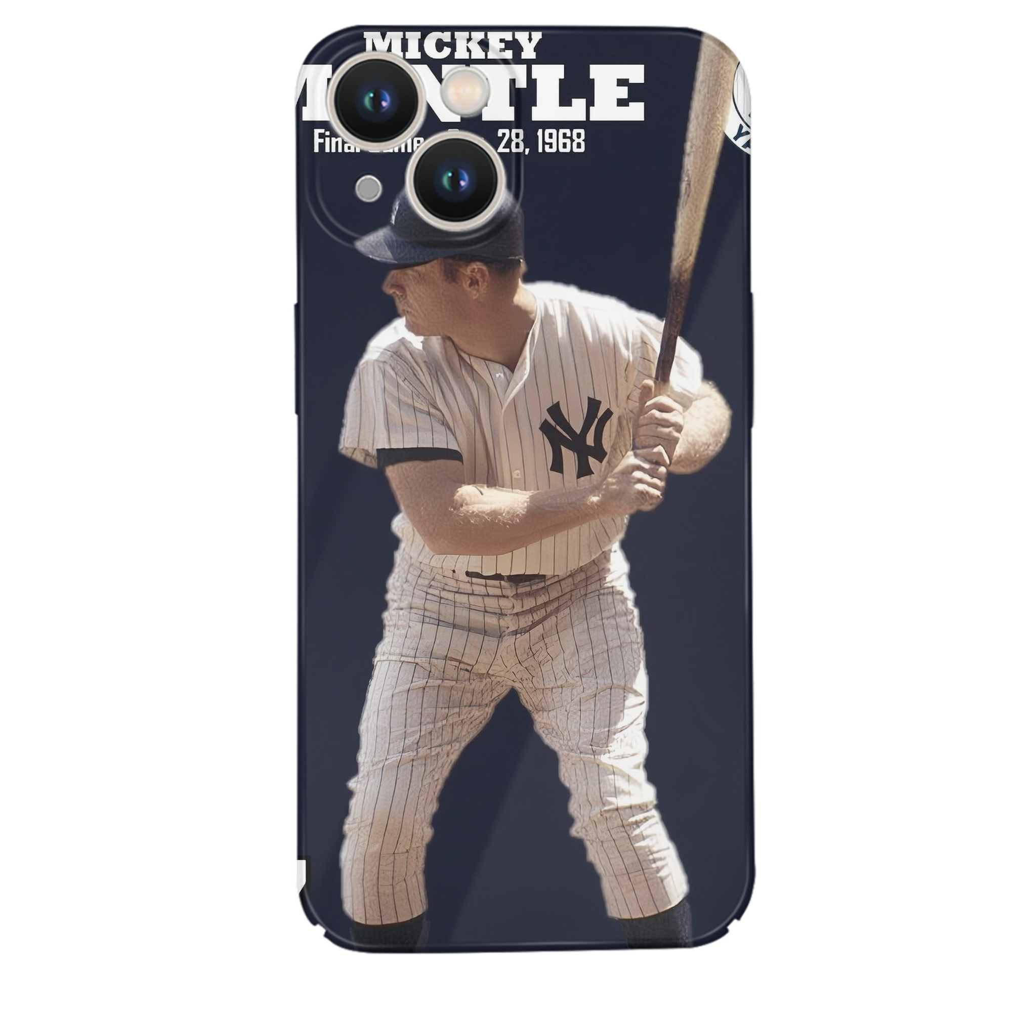 New York Yankees 344 IPhone 14 Series Full-Cover Hard Case – Shockproof With Raised Camera Protection – Precise Cutouts, Wireless Charging Compatible – Durable, Anti-Yellowing, Easy To Clean